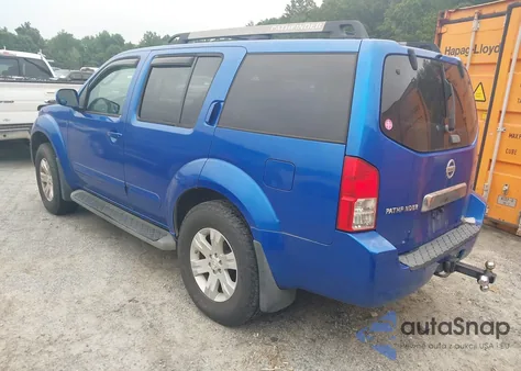2005 Nissan Pathfinder Le из США, поврежденный, VIN 5N1AR18U15C730976